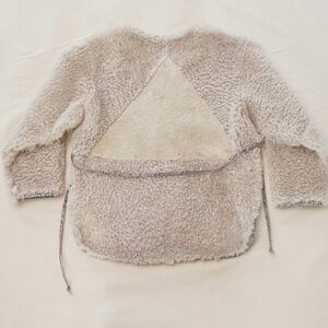 **reserved - do not buy**
Milena Silvano Triangle Shearling Jacket NWT